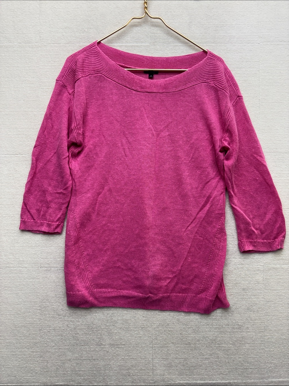 Talbots | medium Women’s Pink Boatneck Lightweight Sweater